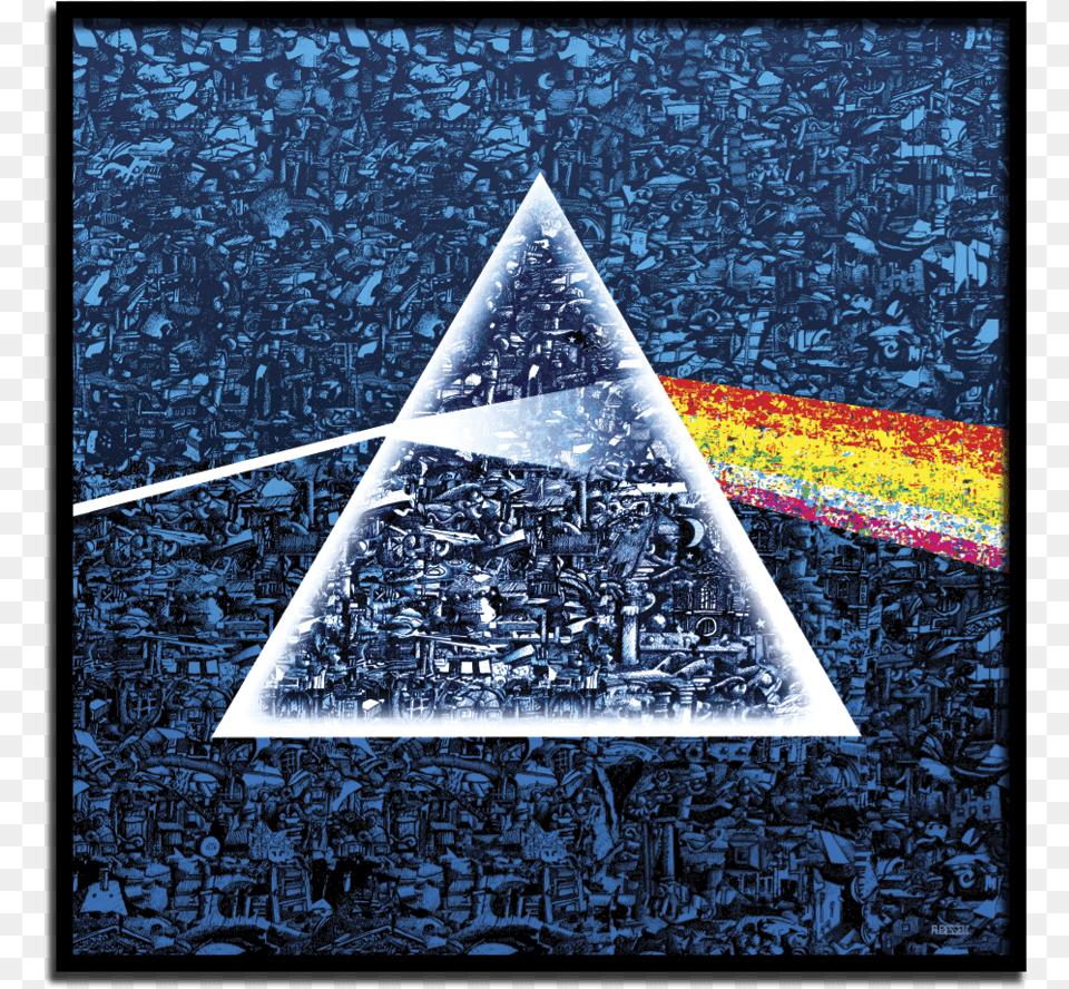 Pink Floyd Prisma Pink Floyd The Dark Side Of The Moon Album Cover, Triangle Free Transparent Png
