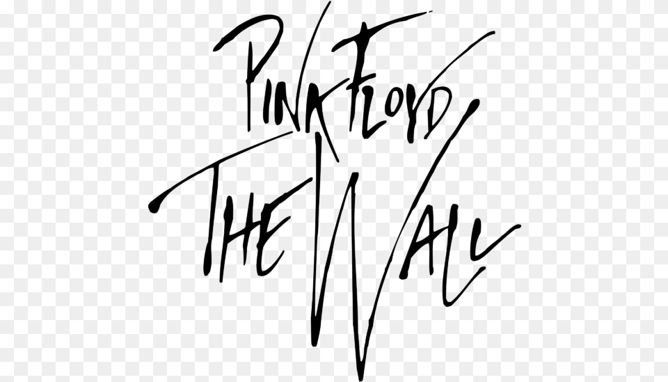 Pink Floyd The Wall Logo, Gray Free Png Download