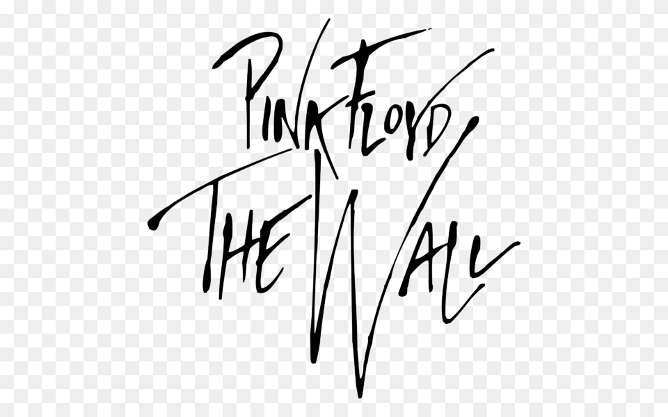Pink Floyd The Wall Logo Vector, Gray Free Transparent Png