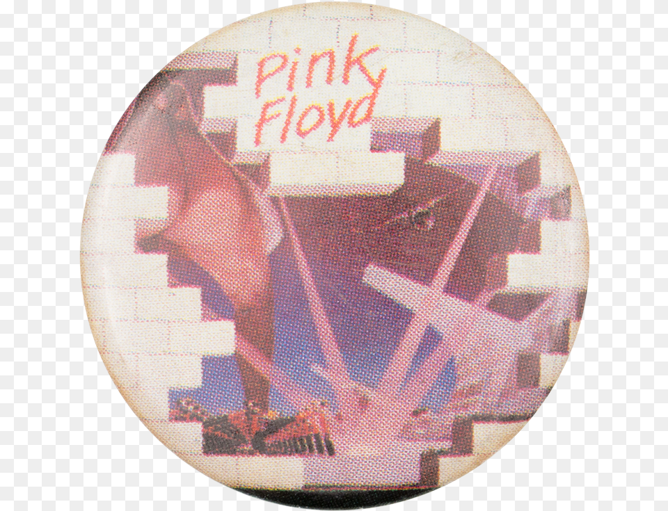 Pink Floyd The Wall Music Button Museum Afiche Pink Floyd The Wall, Badge, Logo, Symbol, Home Decor Free Transparent Png