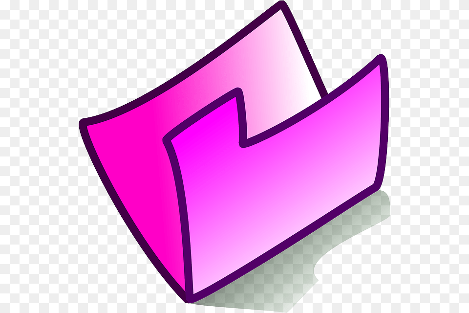 Pink Folder Clipart For Web Free Png
