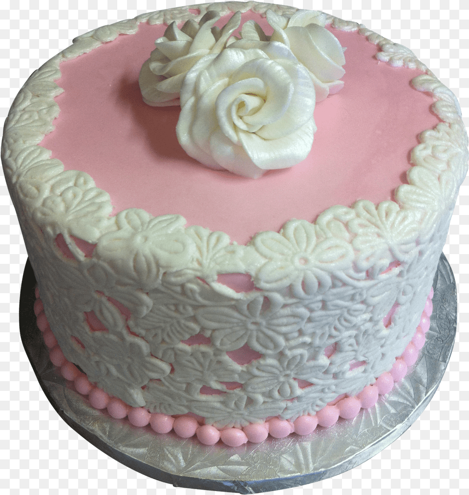 Pink Fondant Wedding Cake Cake Decorating, Birthday Cake, Cream, Dessert, Food Free Png