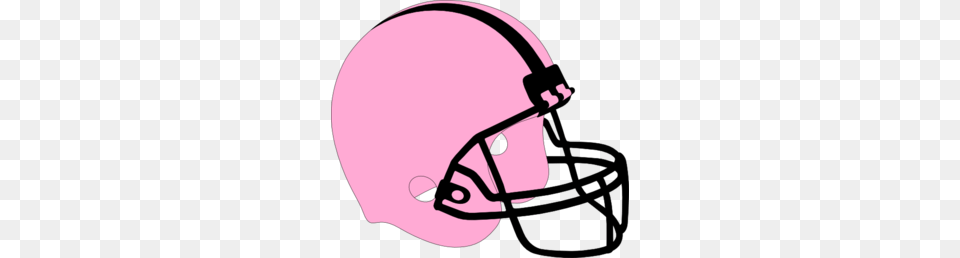 Pink Football Helmet Clip Art Vector Clip Art American Football, Playing American Football, Person, Sport Png Image