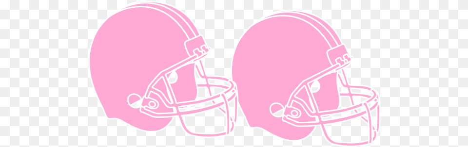 Pink Football Helmet Clip Art Vector Clip Art Powder Puff Football Clipart, American Football, Person, Playing American Football, Sport Free Png