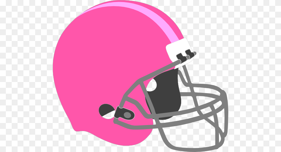 Pink Football Helmet Clipart Pink Football Helmet Logo, American Football, Person, Playing American Football, Sport Free Transparent Png