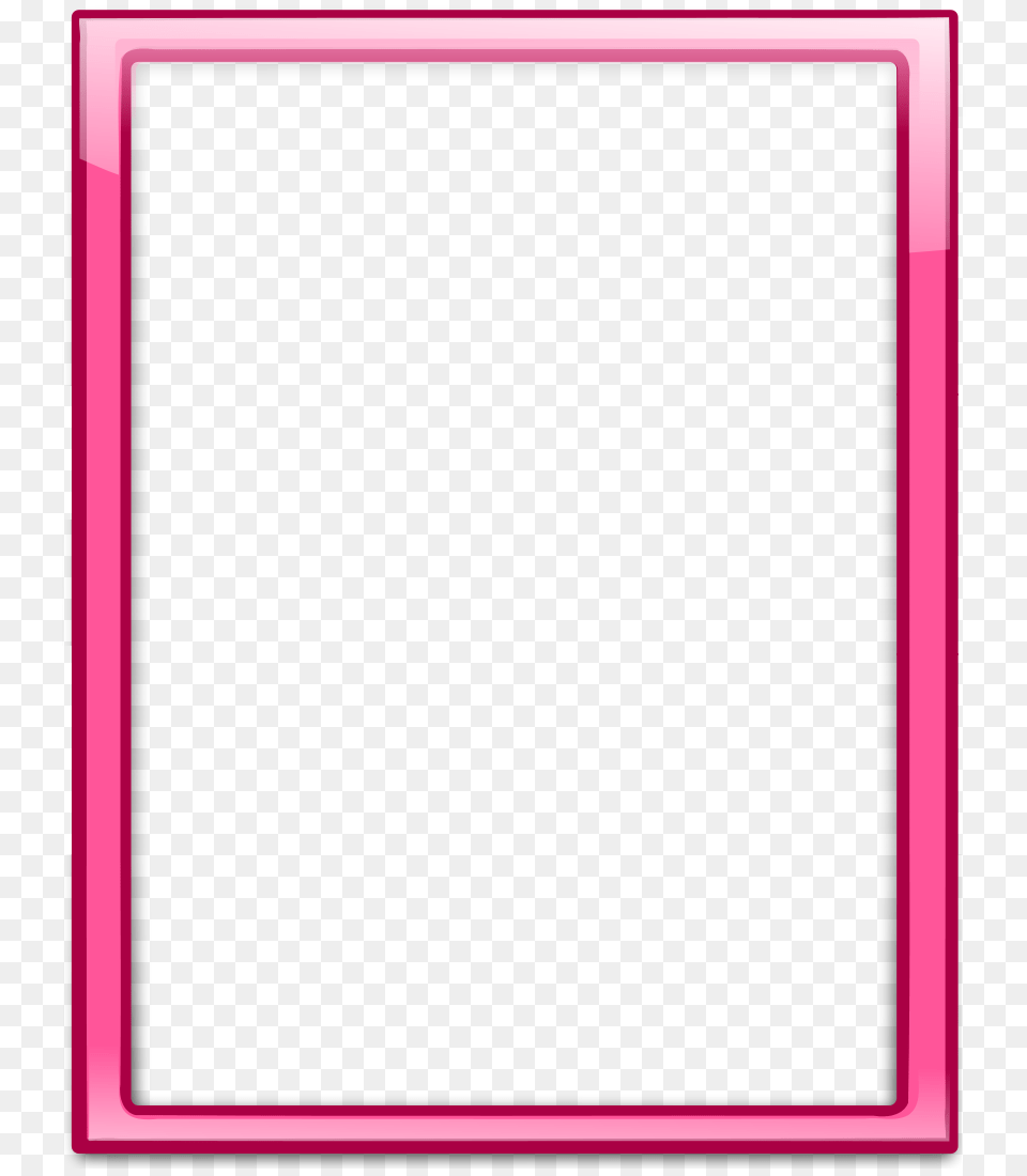 Pink Frame High Quality Arts, Blackboard, Purple, Electronics, Screen Free Png