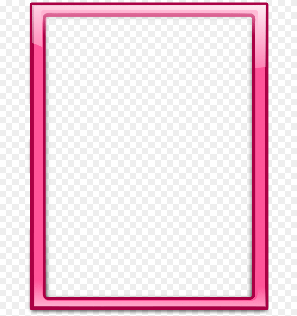 Pink Frame High Quality Vector Clipart, Blackboard, Purple, Electronics, Screen Free Transparent Png