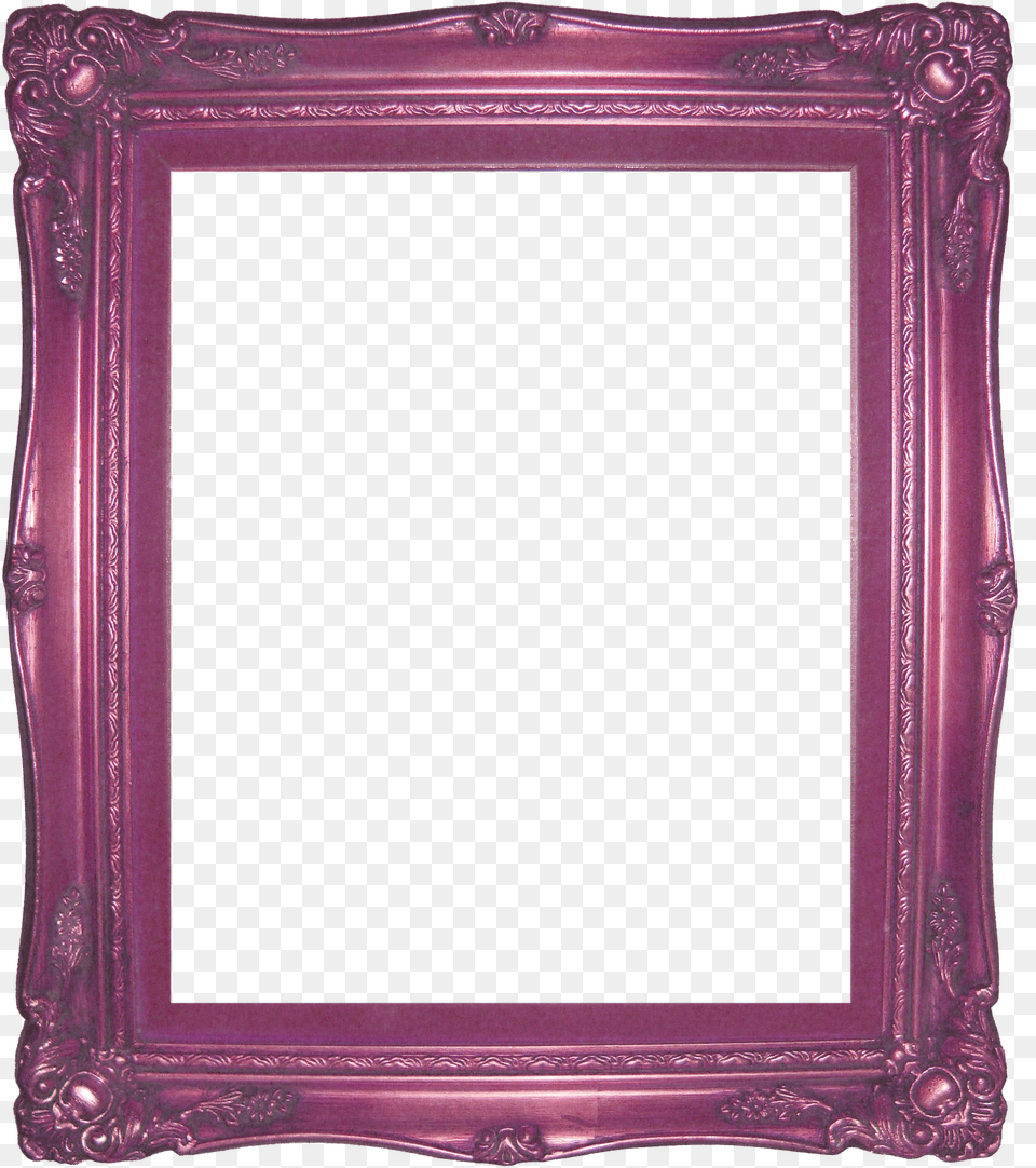 Pink Frame Image Frames Purple, Mirror Free Transparent Png