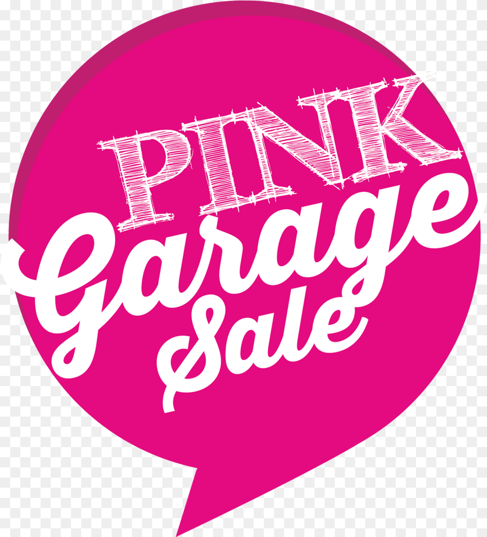 Pink Garage Sale Circle, Balloon, Disk, People, Person Png Image
