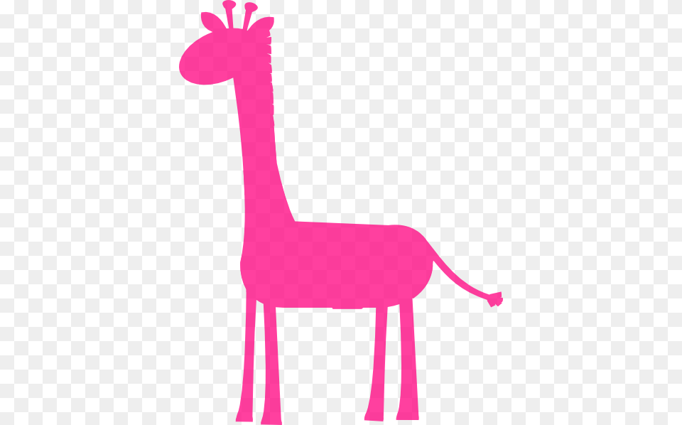 Pink Giraffe Clipart, Bow, Weapon, Animal, Mammal Free Transparent Png