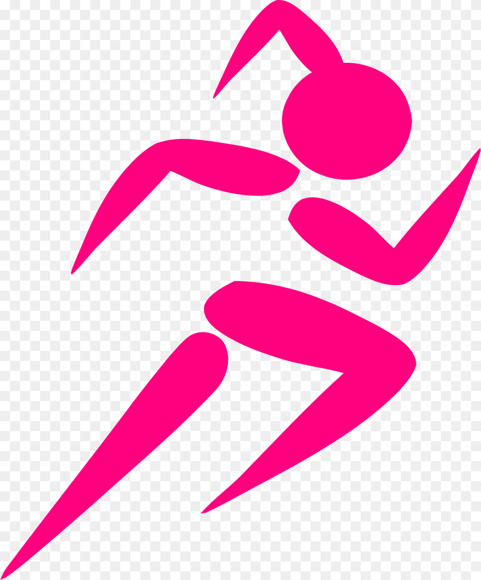 Pink Girl Running Vector Clipart Image, Animal, Fish, Sea Life, Shark Free Png