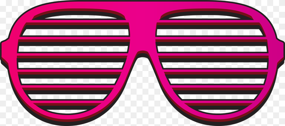 Pink Glasses Clipart Pink Shutter Shades, Accessories, Sunglasses, Mailbox Free Png