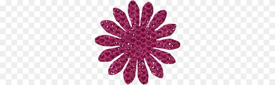 Pink Glitter Flower Digital Scrapbooking Download, Pattern, Accessories, Purple, Chandelier Free Transparent Png
