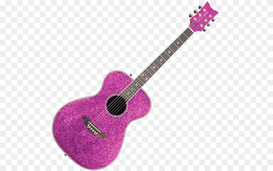 Pink Glitter Guitar Things I Love In Pink, Musical Instrument Free Transparent Png