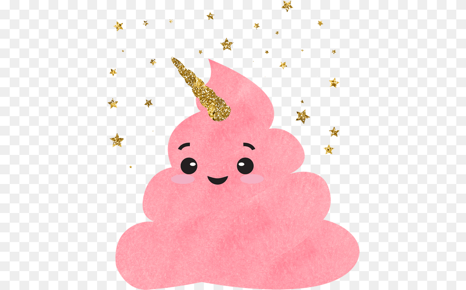 Pink Glitter Poop Transparent Rainbow Poop, Clothing, Hat, Nature, Outdoors Free Png Download