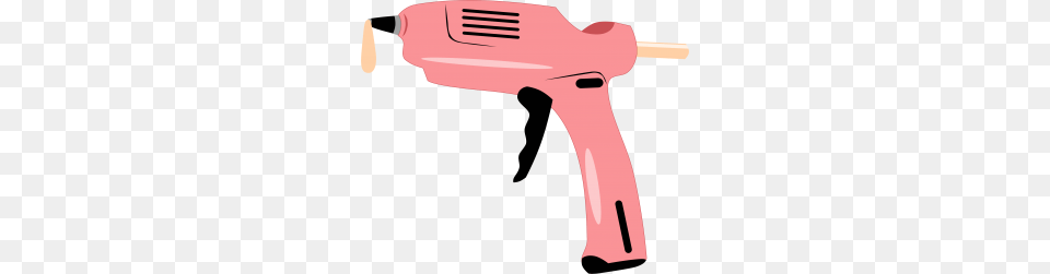 Pink Glue Gun Clip Art Cliparts, Device, Smoke Pipe, Power Drill, Tool Free Png