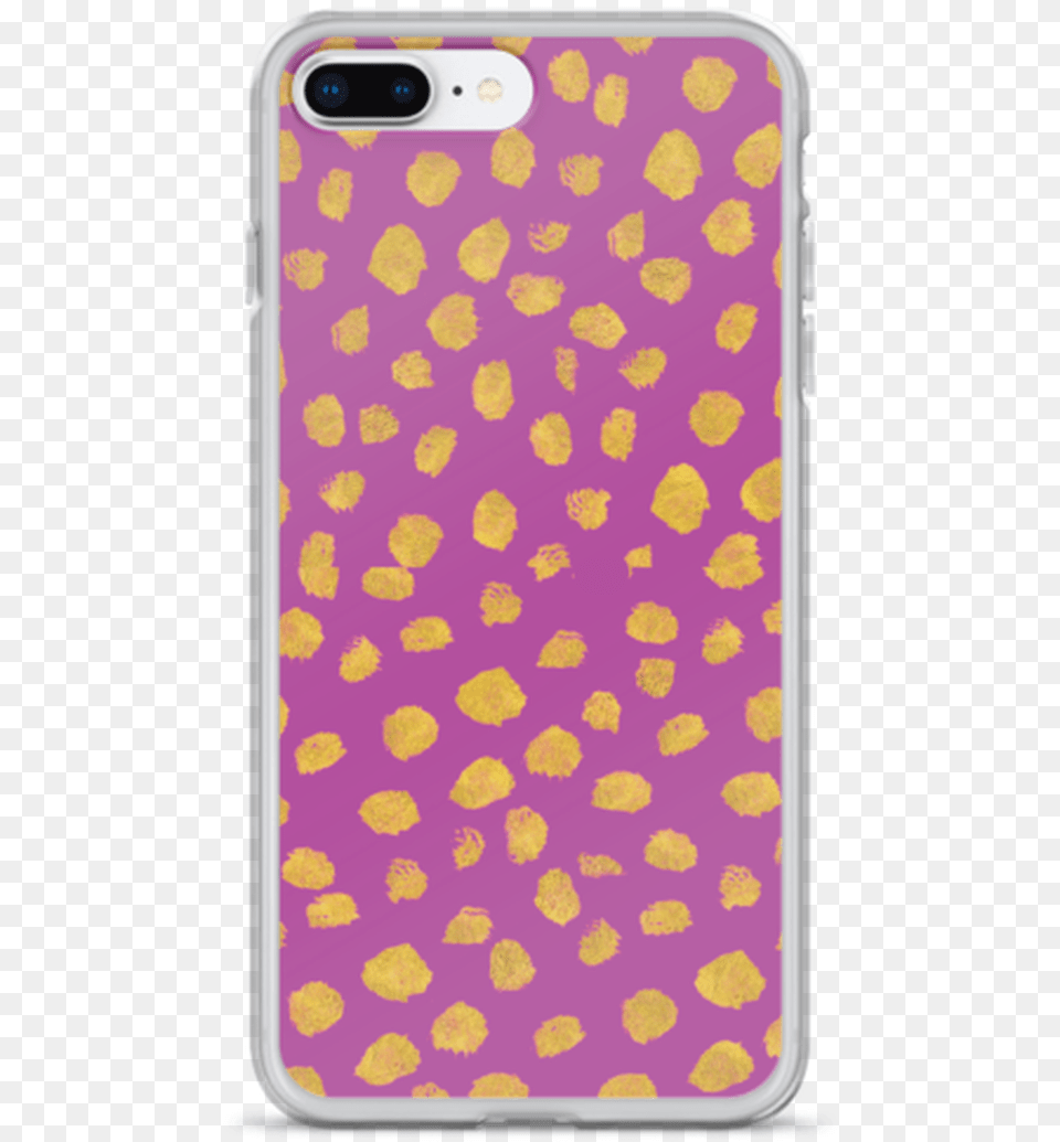 Pink Gold Dots Iphone Case Mobile Phone Case, Electronics, Mobile Phone, Pattern Free Png
