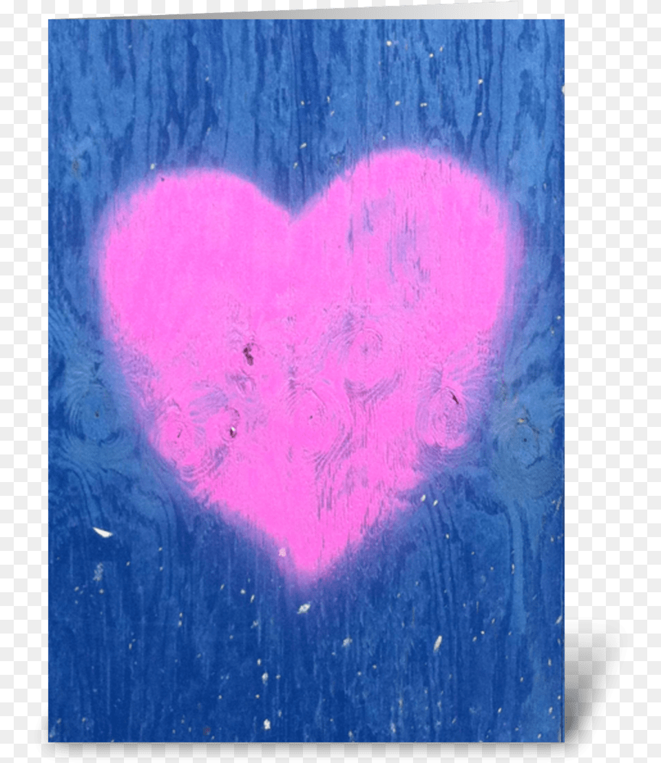 Pink Graffiti Heart On Wall Heart, Purple, Adult, Female, Person Free Png Download