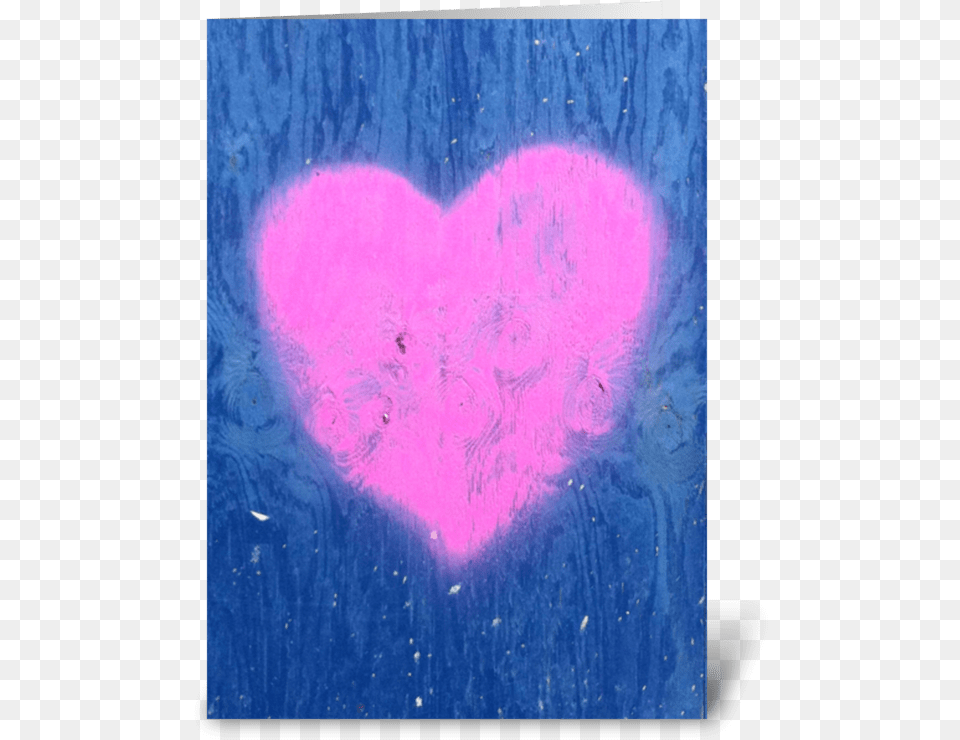Pink Graffiti Heart On Wall Heart, Purple, Person, Symbol, Face Free Transparent Png