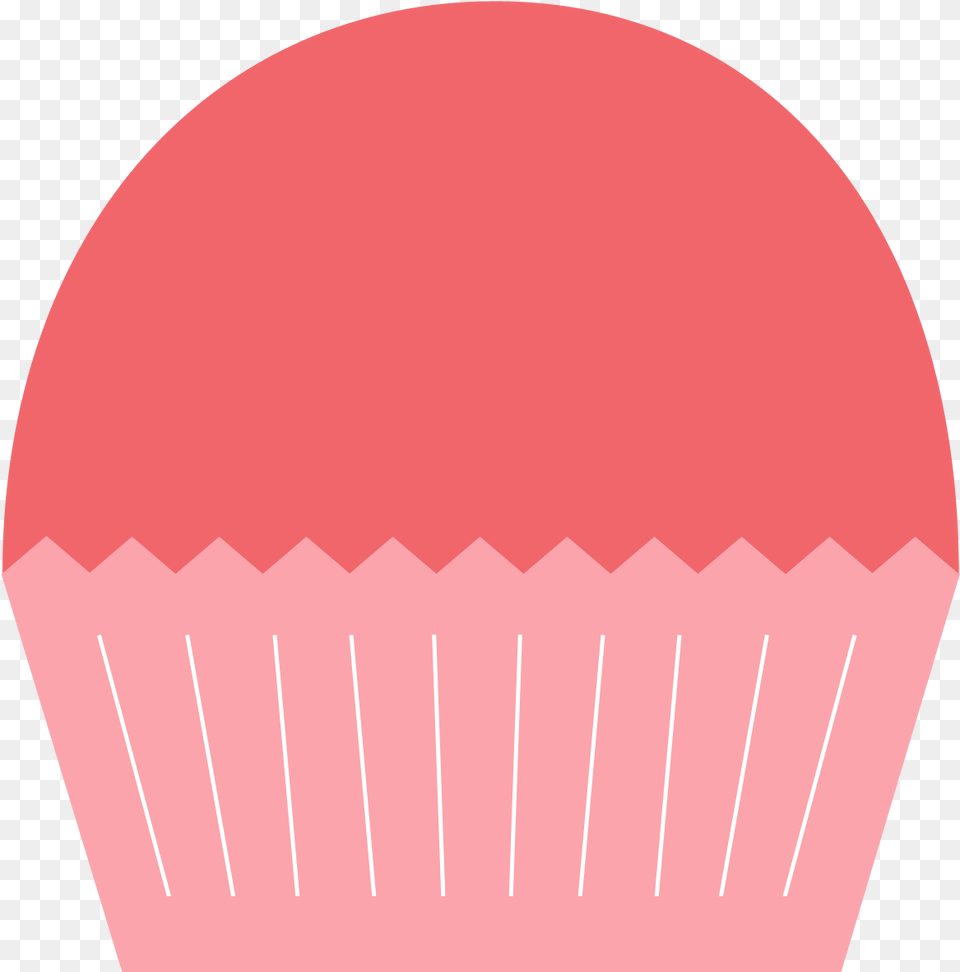 Pink Grapefruit Cupcake Clipart Cupcake Without Icing Clipart, Cake, Cream, Dessert, Food Free Png