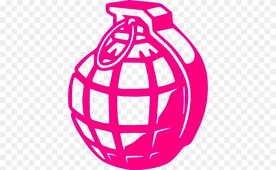Pink Grenade Clip Art, Ammunition, Weapon, Astronomy, Outer Space Png Image