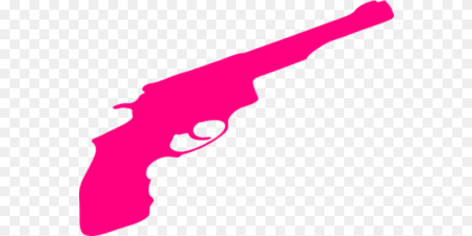 Pink Gun Clipart Pink Gun Clipart, Firearm, Handgun, Weapon, Person Free Png