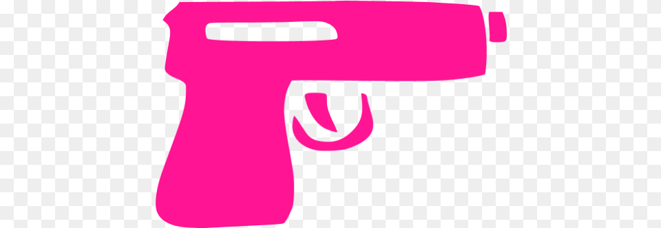 Pink Gun Cliparts Images Gun Icon Jpg, Firearm, Weapon, Handgun, Toy Png
