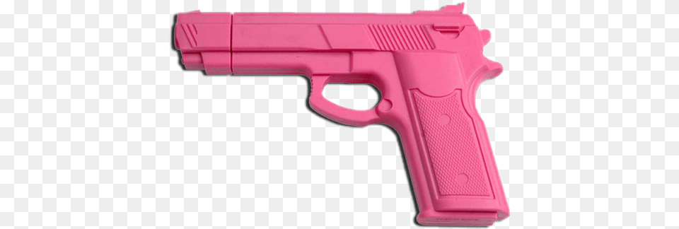 Pink Gun Glock Guns Suicidal Glock19 Pink Fake Pistol, Firearm, Handgun, Weapon Png