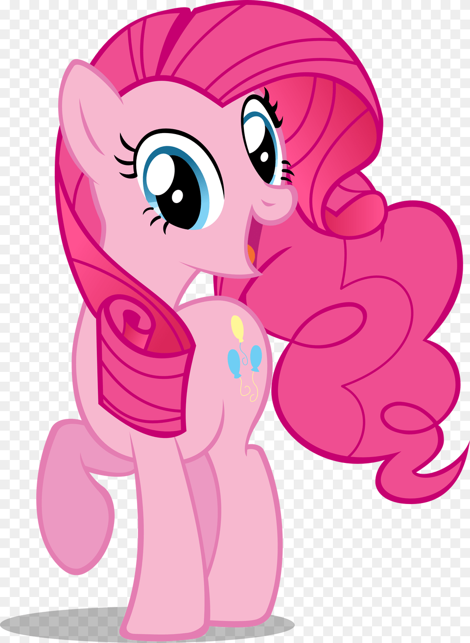Pink Hair Clipart Clear Background Pinkie Pie My Little Pony Rarity, Book, Comics, Publication, Dynamite Png Image