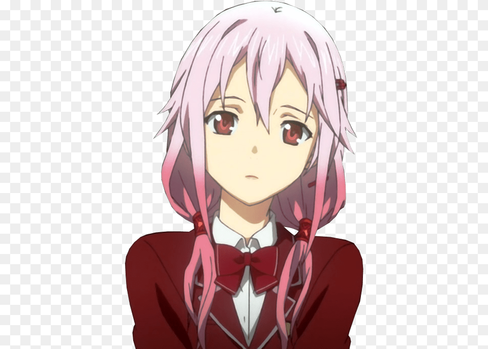 Pink Haired Female Anime Character Clipart Inori Yuzuriha Guilty Crown, Publication, Book, Comics, Adult Png Image