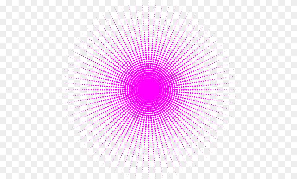 Pink Halftone Design Halftone Circle, Light, Lighting, Purple, Pattern Free Transparent Png