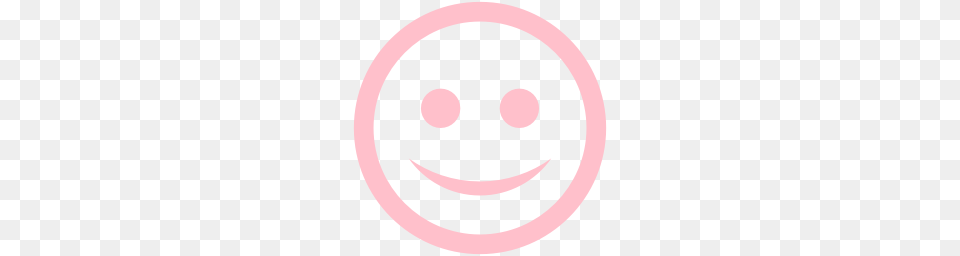 Pink Happy Icon, Sphere Png