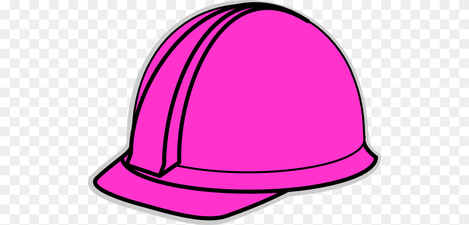 Pink Hard Hat Clip Art, Clothing, Hardhat, Helmet, Baseball Cap Free Transparent Png