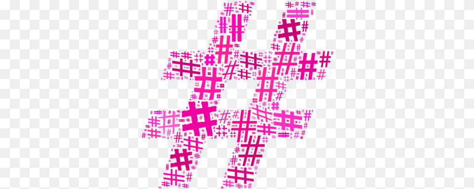 Pink Hashtag Cloud Pink Hashtags Image With Transparent Background Hashtags, Purple, Art, Pattern Free Png