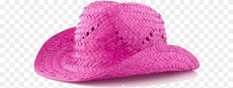Pink Hat Picture Transparent Pink Cowboy Hat, Clothing, Cowboy Hat Free Png Download