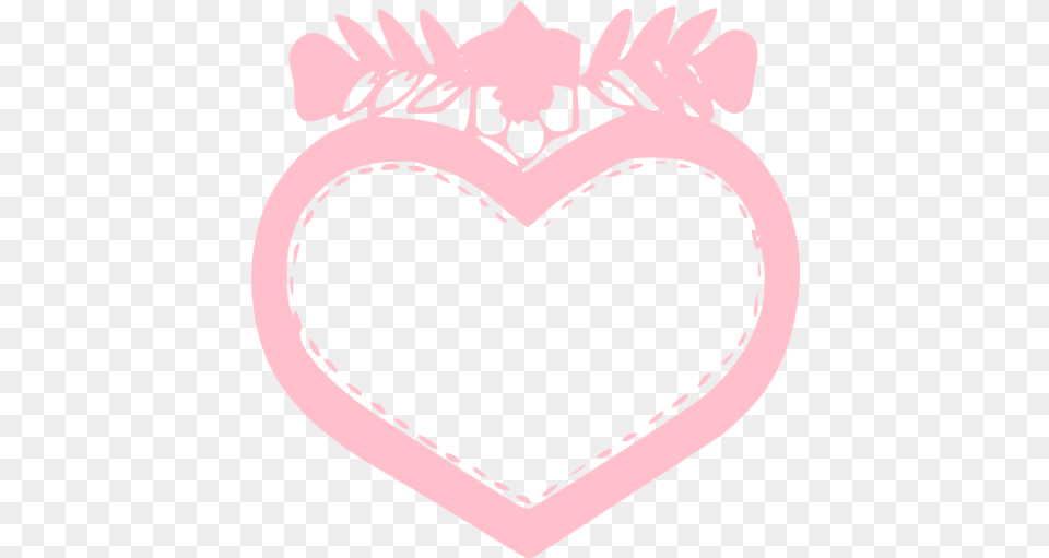 Pink Heart 13 Icon Pink Heart Icons Girly Free Png