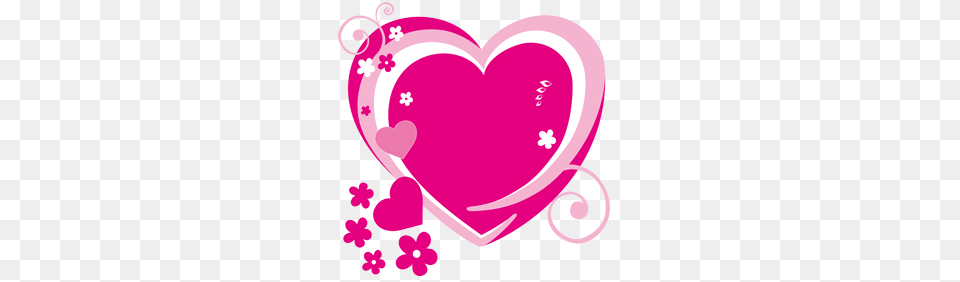 Pink Heart Free Png