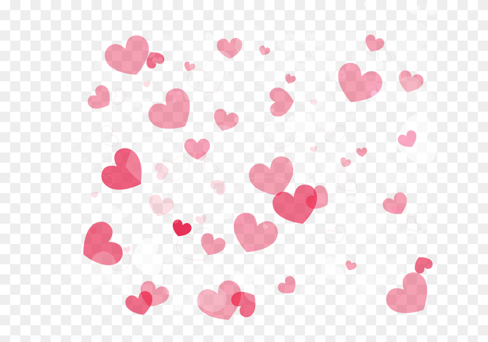 Pink Heart Background Pink Heart Background, Flower, Petal, Plant, Baby Free Transparent Png