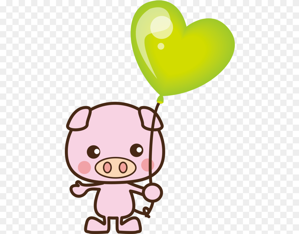 Pink Heart Balloon Clipart Cartoon Cute Cartoon Koala Gif Free Png Download