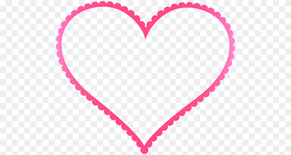 Pink Heart Border Frame Transparent Clip Gallery, Person Png Image