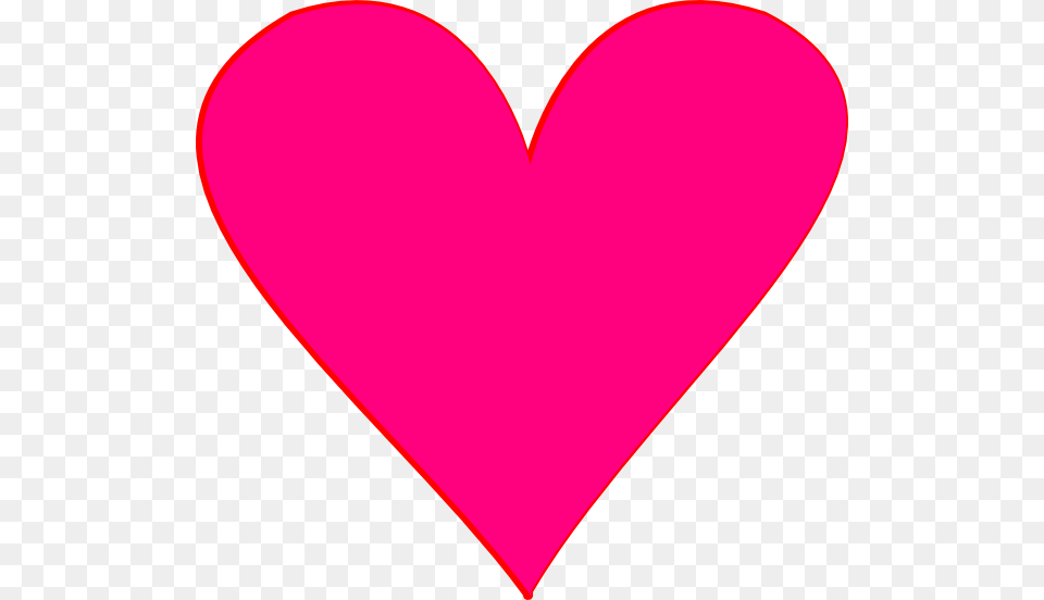 Pink Heart Clip Art Free Transparent Png