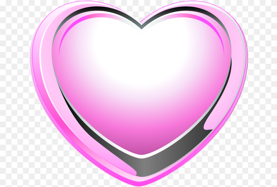 Pink Heart Clip Arts For Web Clip Arts Gambar Hati Pink, Disk Free Transparent Png