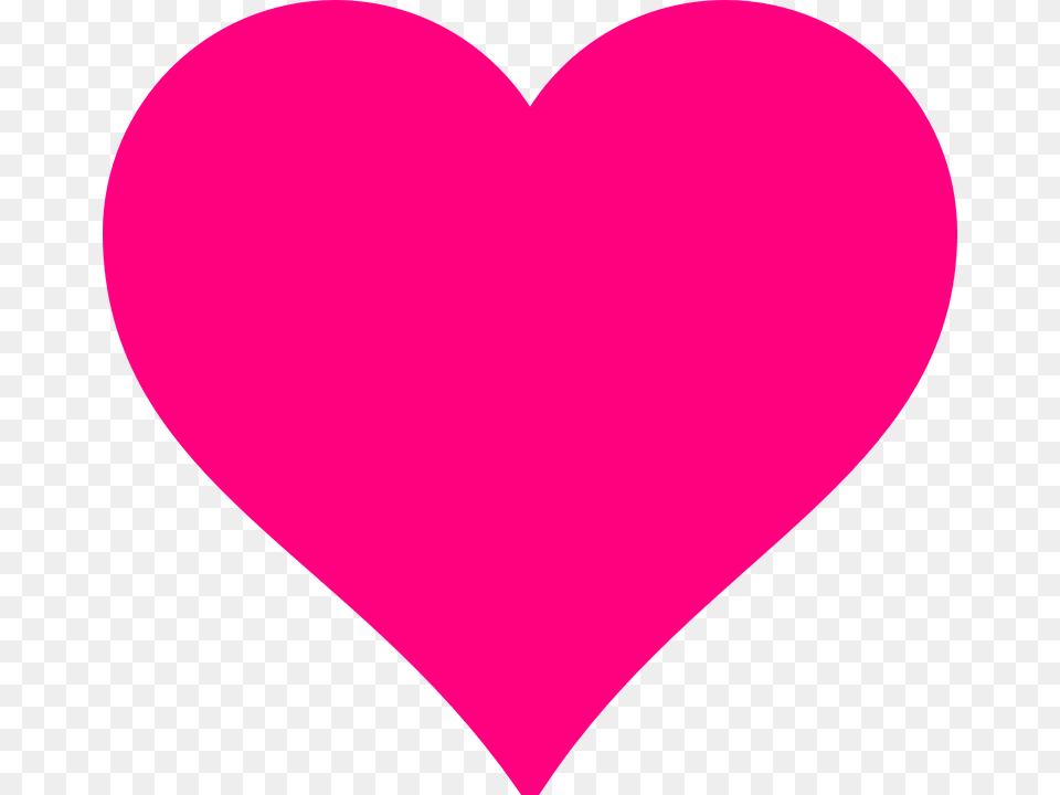 Pink Heart Clipart, Balloon Png Image