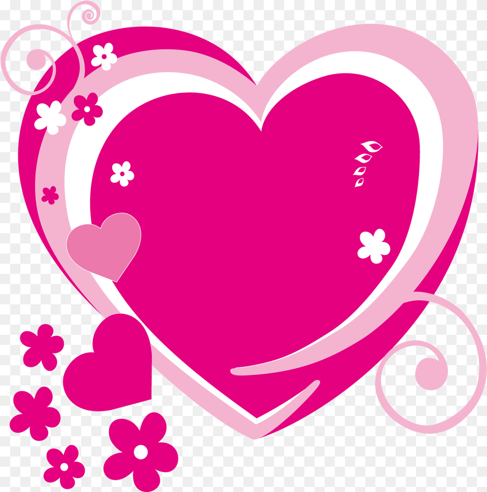 Pink Heart Clipart Pink Heart Clipart, Disk Free Png Download