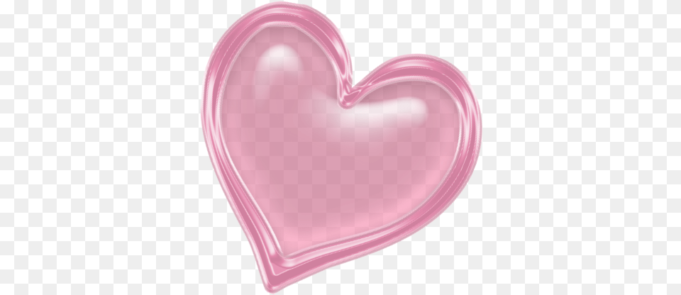 Pink Heart Clipart Transparent Clipart Heart Pink Transparent, Plate Png Image
