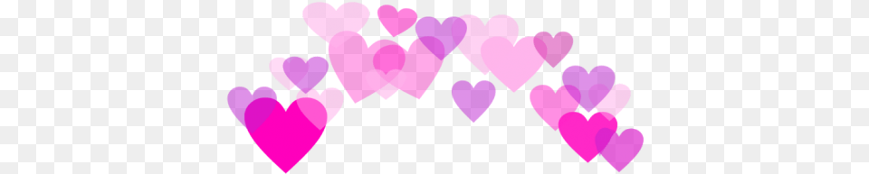 Pink Heart Crown Transparent, Purple, Baby, Person Png Image