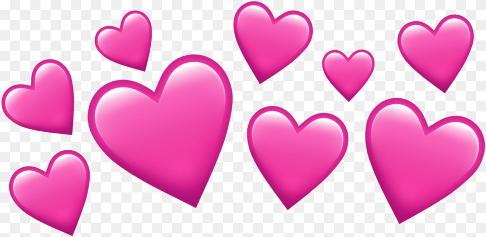Pink Heart Emoji Clip Art Library Heart Free Transparent Png
