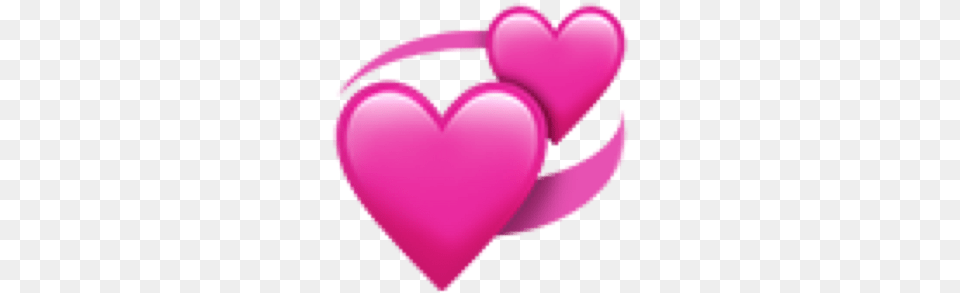 Pink Heart Emoji Iphone Freetoedit Heart, Smoke Pipe Png Image