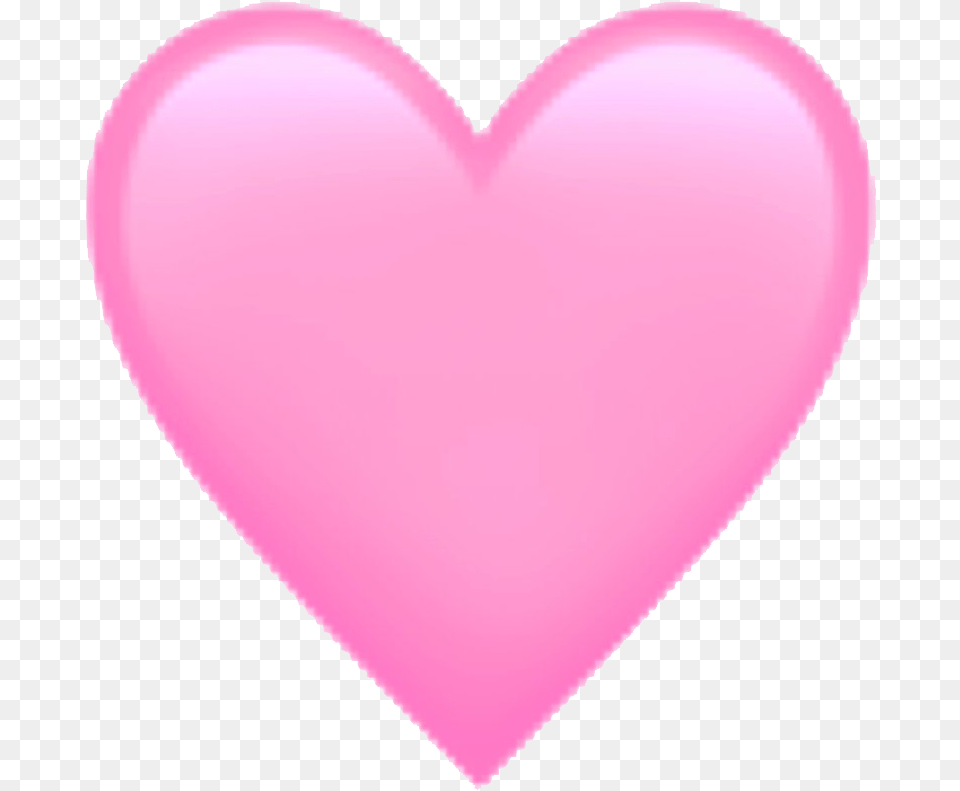 Pink Heart Emoji Transparent Background Pastel Pink Heart Emoji, Balloon Free Png Download