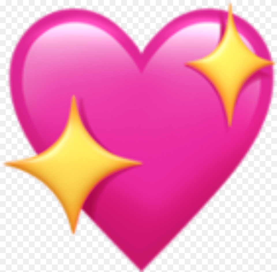 Pink Heart Emoji Transparent Emoji Heart, Balloon Free Png Download